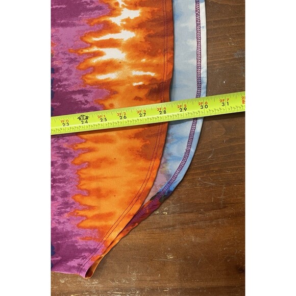 Pure Essence Tunic Top Size XL Soft Knit Multicolor Art To Wear Artsy Mod - Picture 9 of 13